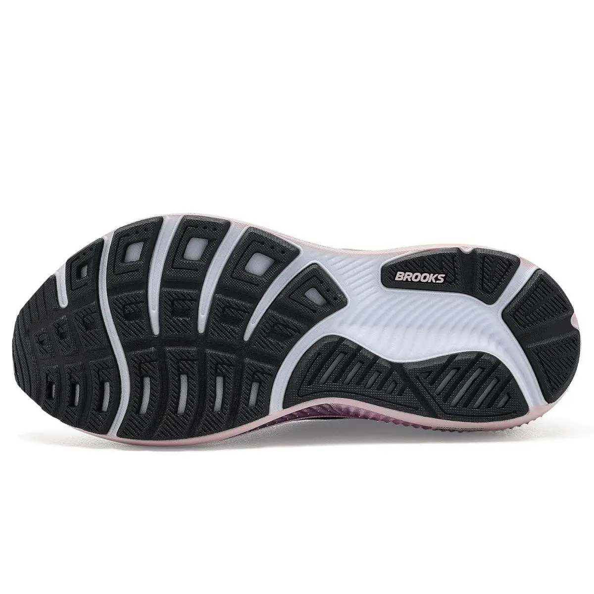 Brooks shoes - White/Black/Rose Gold 31