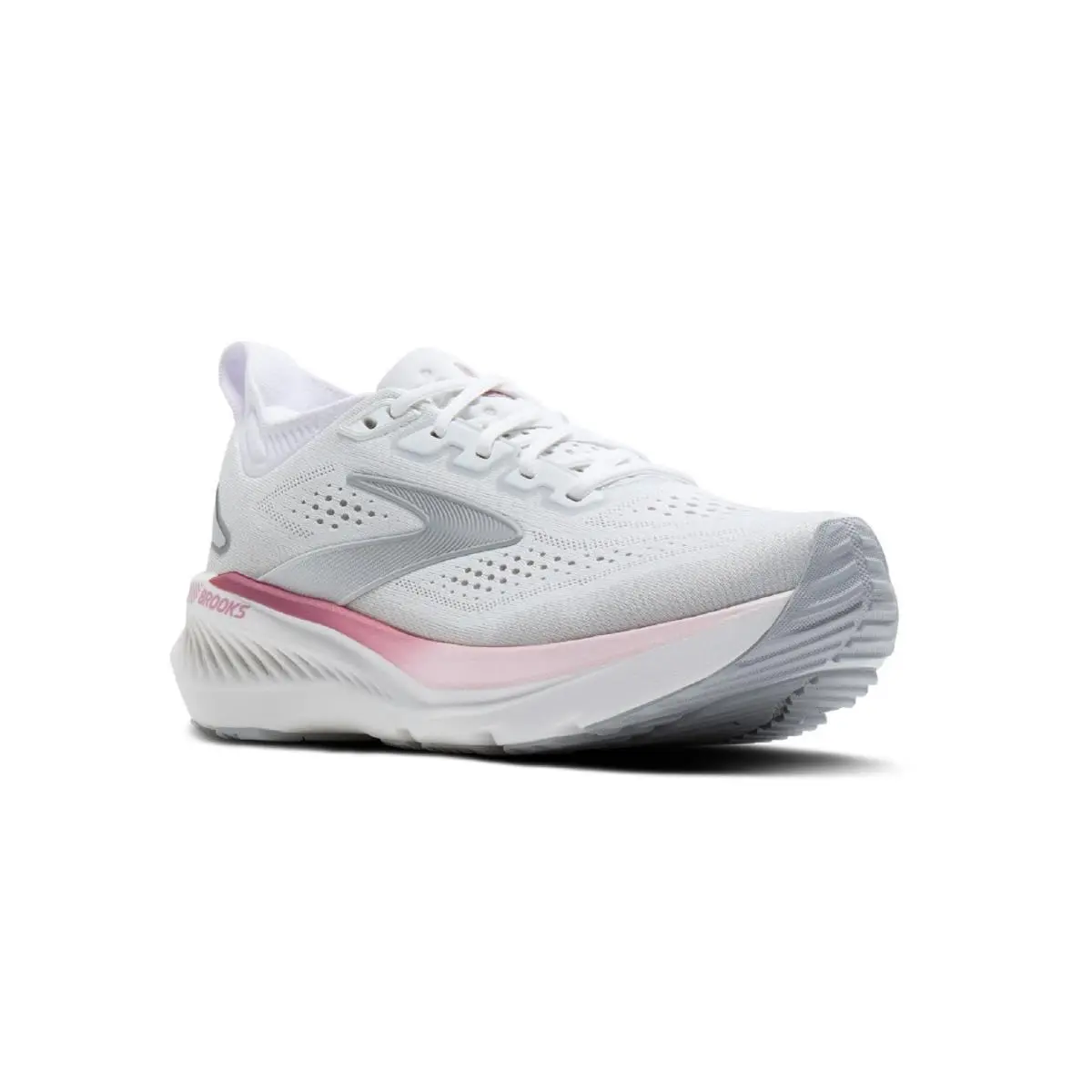 Brooks shoes - Brooks Glycerin - Glycerin - White/Harbor Mist/Metallic 9