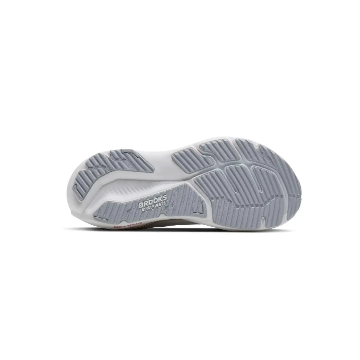 Brooks shoes - Brooks Glycerin - Glycerin - White/Harbor Mist/Metallic 12