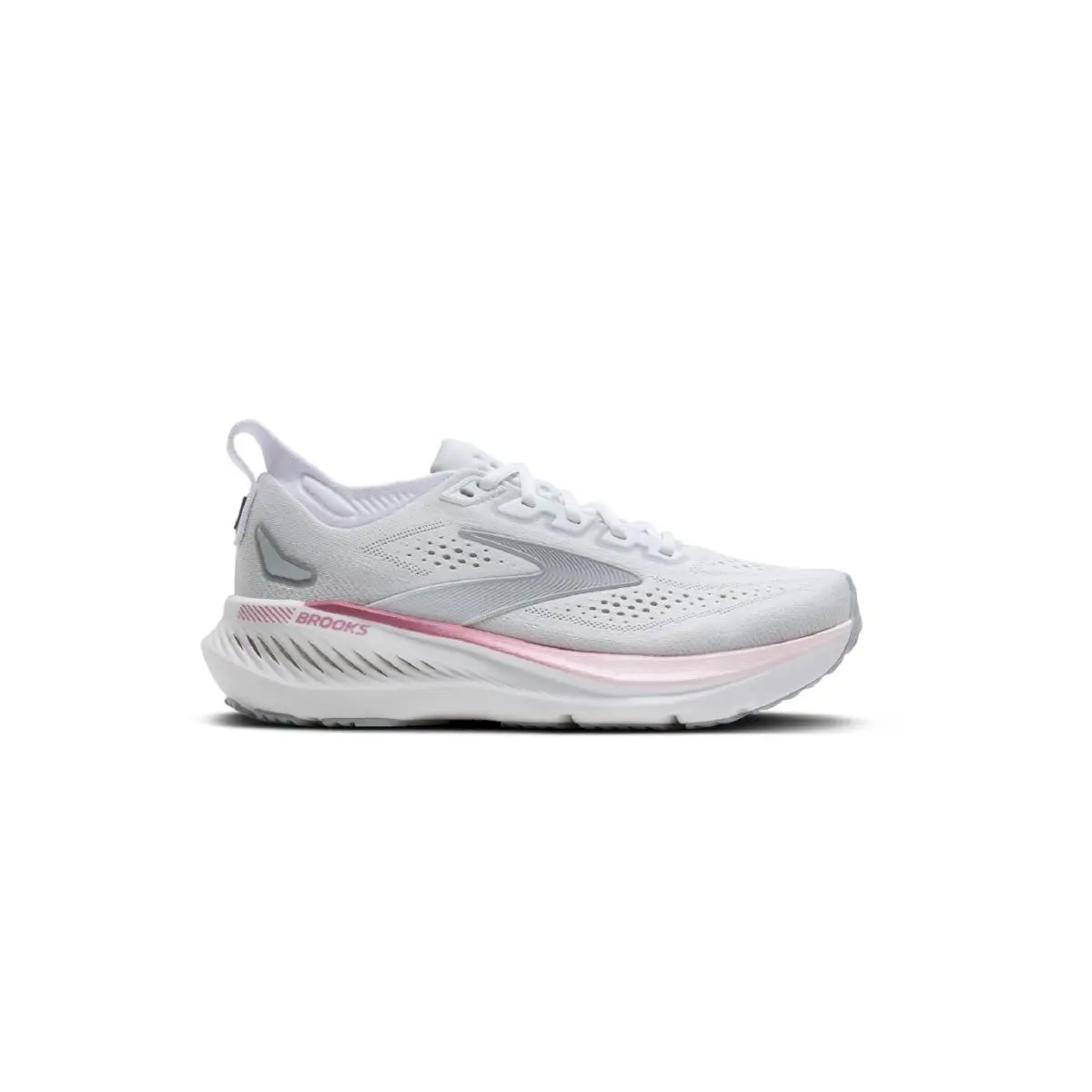 Brooks shoes - Brooks Glycerin - Glycerin - White/Harbor Mist/Metallic 7