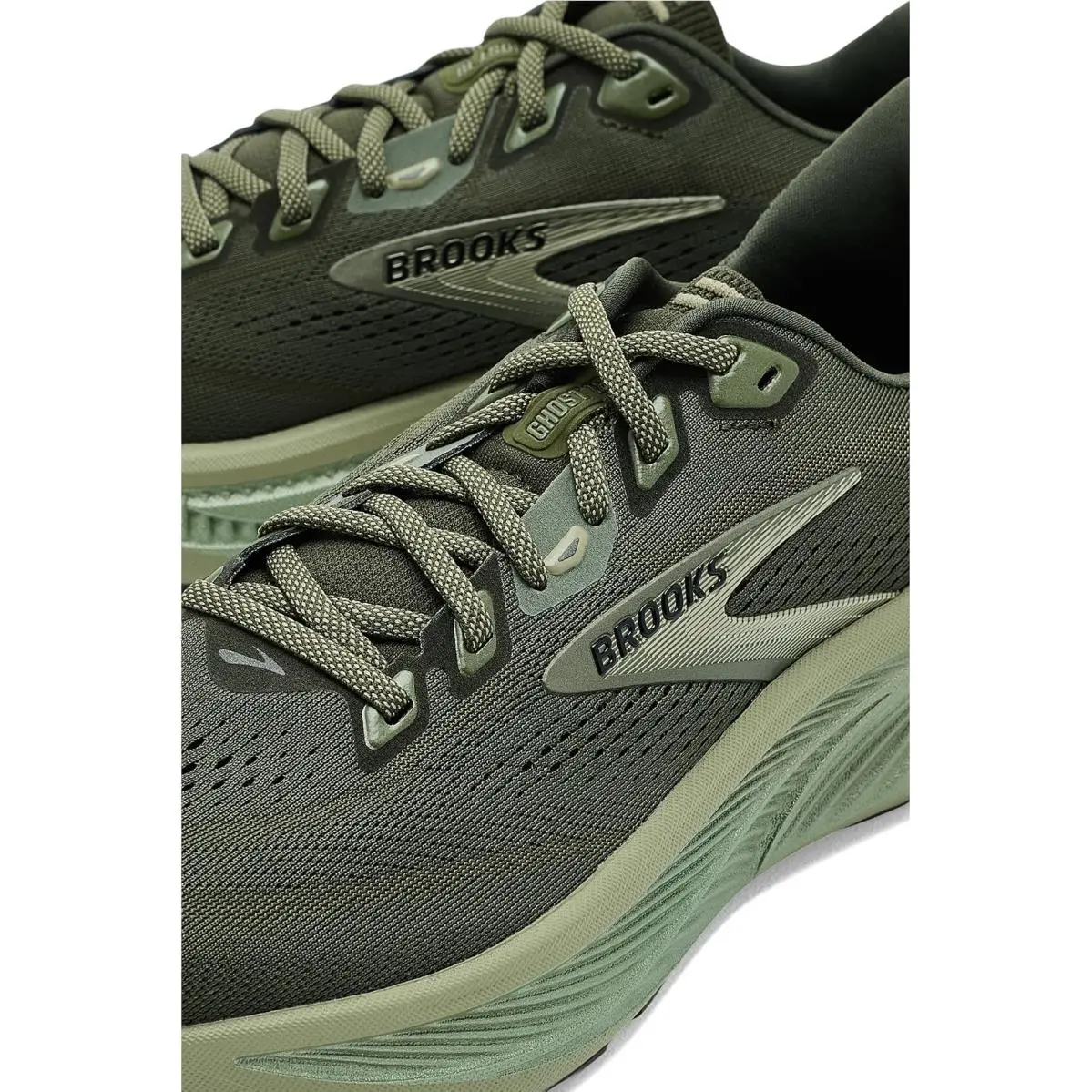 Brooks shoes - Chateau/Black/Morel 25