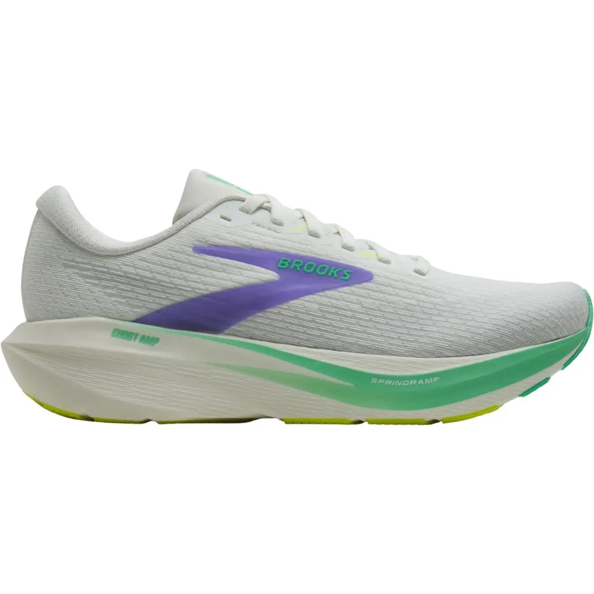 Brooks shoes - Brooks Ghost Amp - Ghost Amp - Arctic Wolf/Dove/Pink 9