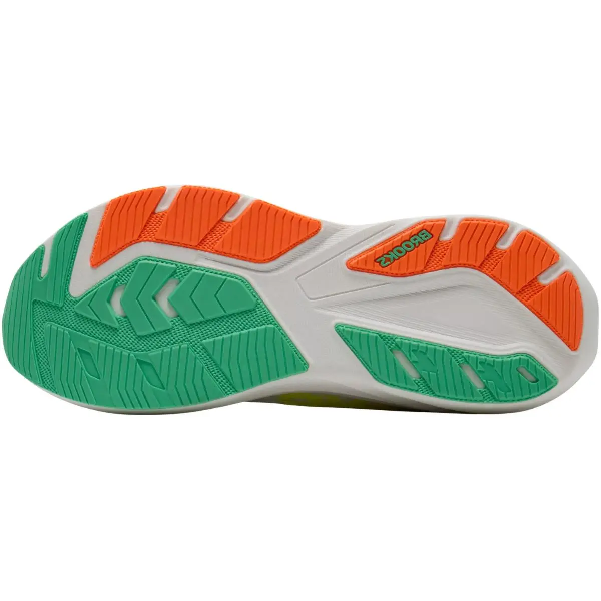 Brooks shoes - Brooks Ghost Amp - Ghost Amp - White/Paradise Green/Nightlife 3