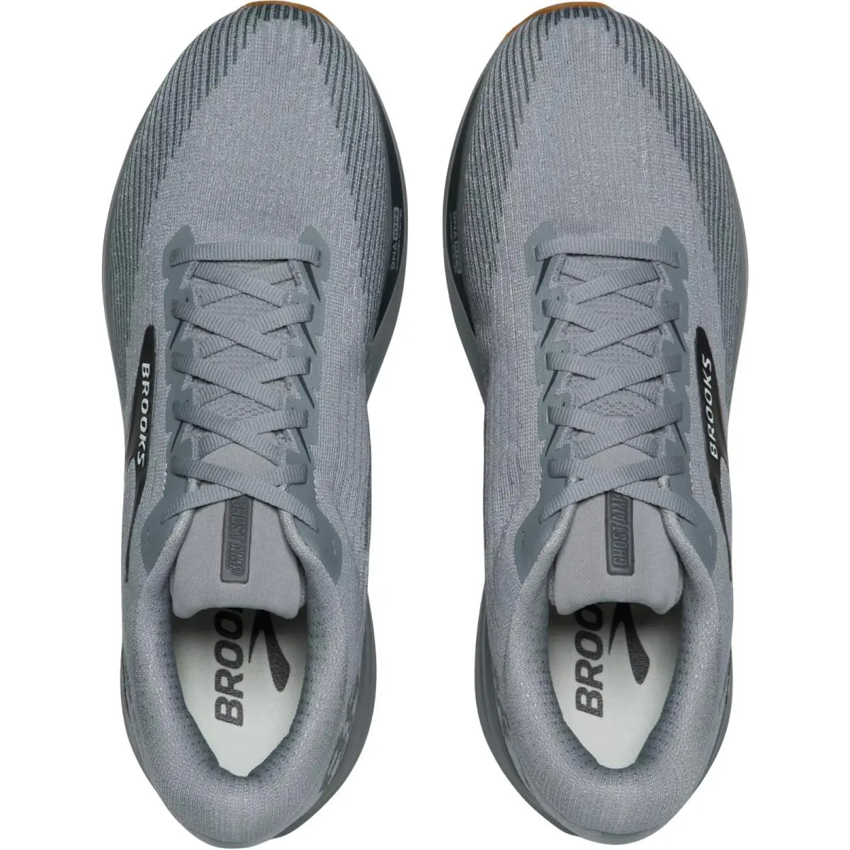 Brooks shoes - Brooks Ghost Amp - Ghost Amp - White/Paradise Green/Nightlife 12