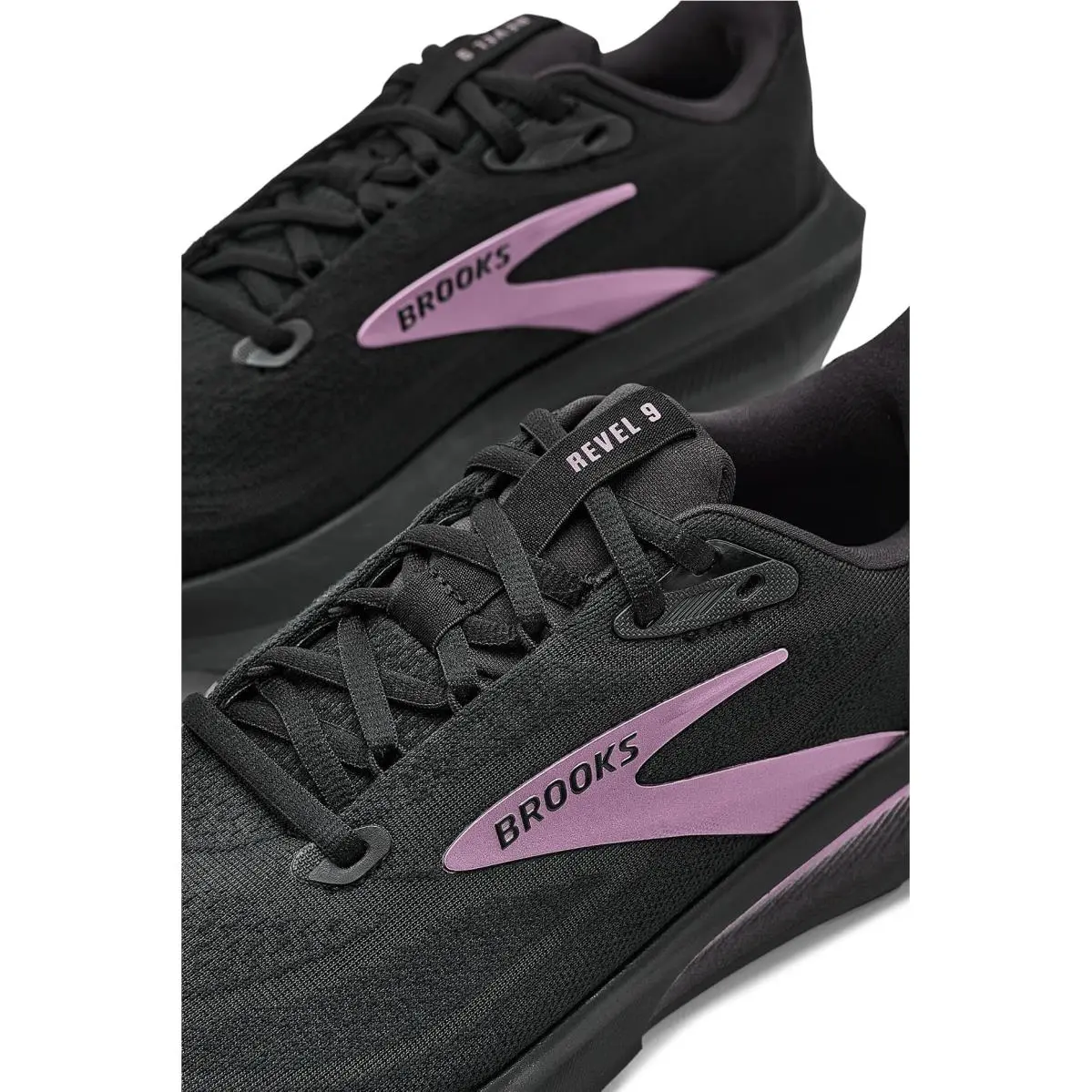 Brooks shoes - Black/Black/Rose Gold 11
