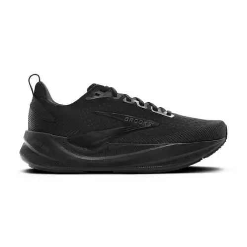 Men`s Brooks Ghost Max 4 Road Running Shoes - Black/black/ebony