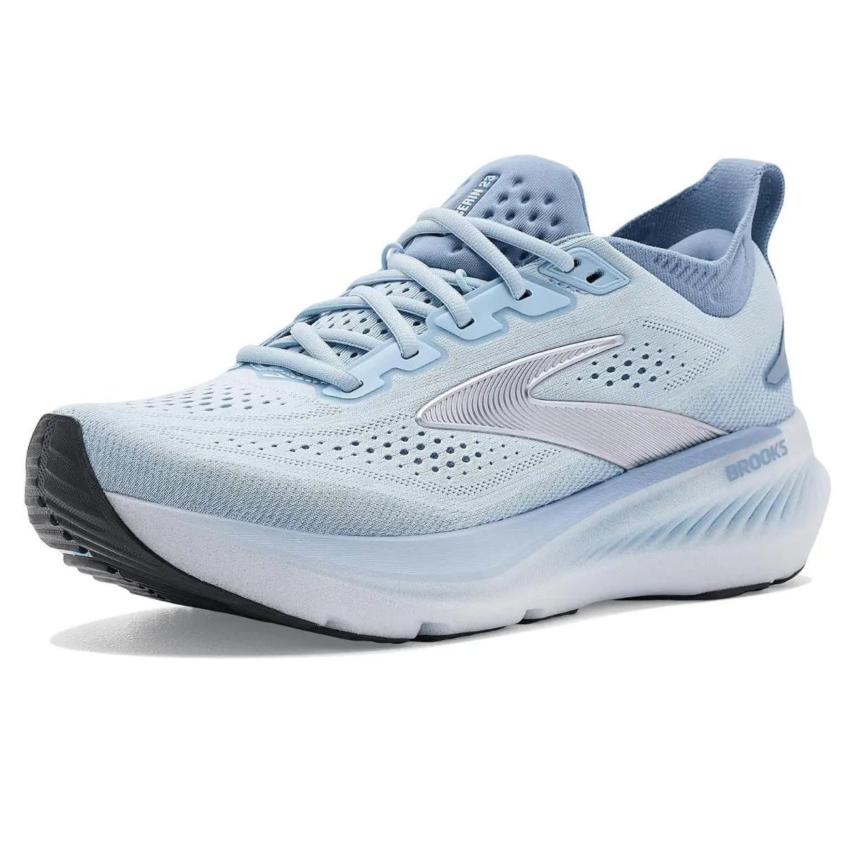 Brooks shoes - Black/Asphalt/Iced Coffee 48
