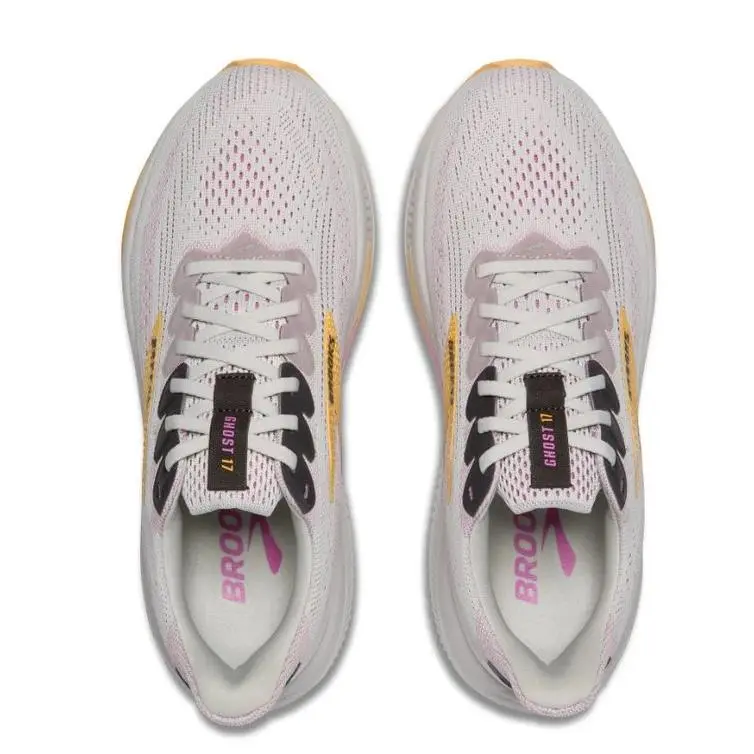 Brooks shoes - GHOST 17 - GHOST - OYSTER/APRICOT/PINK 2