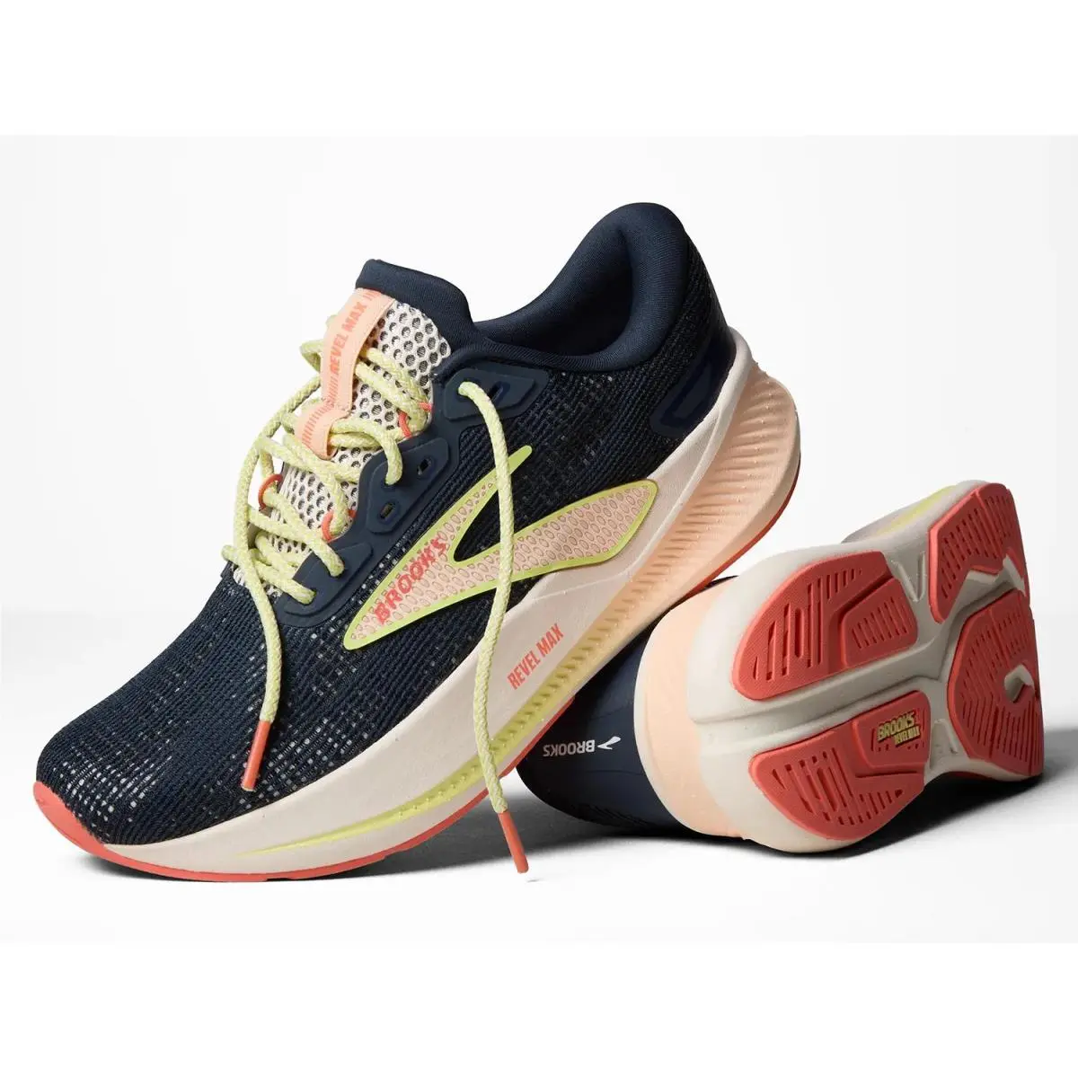 Brooks shoes - Navy/Orange 5