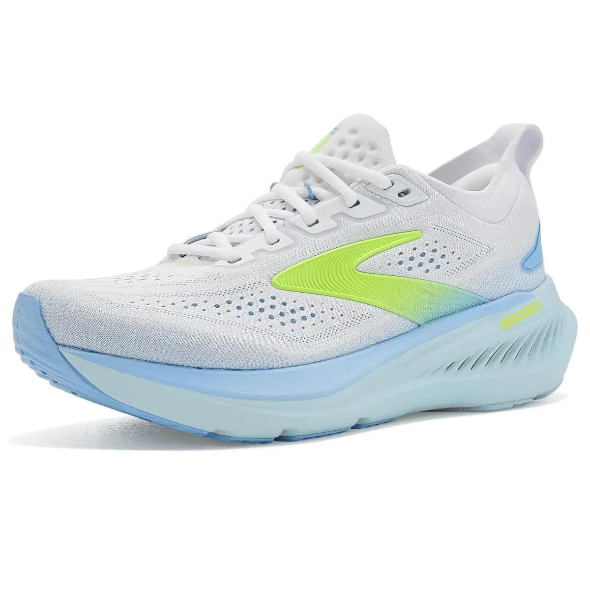 Brooks shoes - White/Mulled Grape/Clear 13