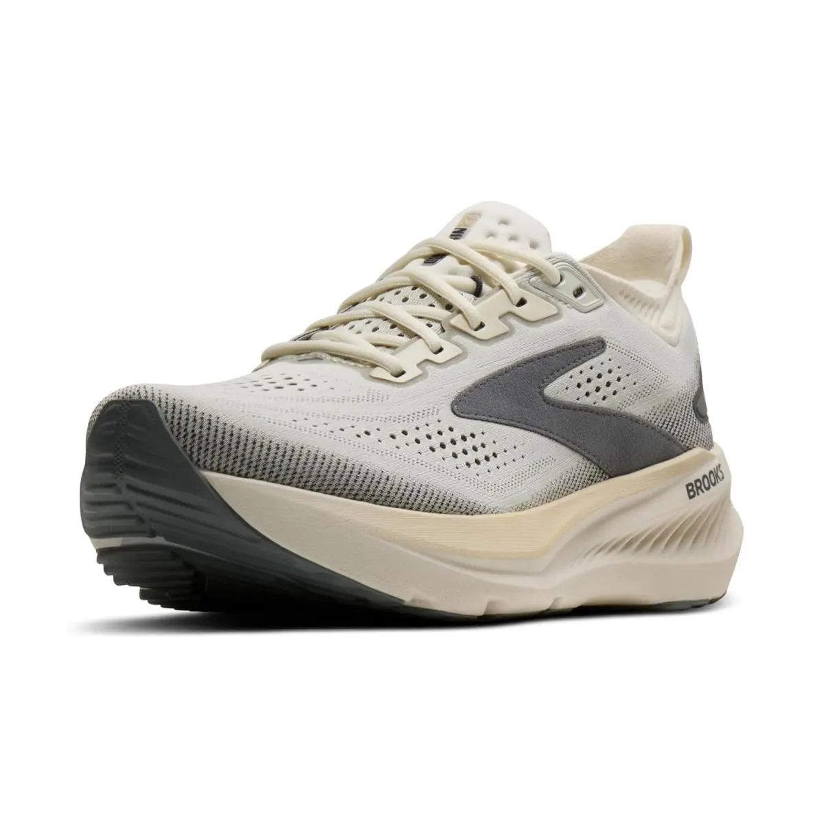 Brooks shoes - White/Black/Gum 5