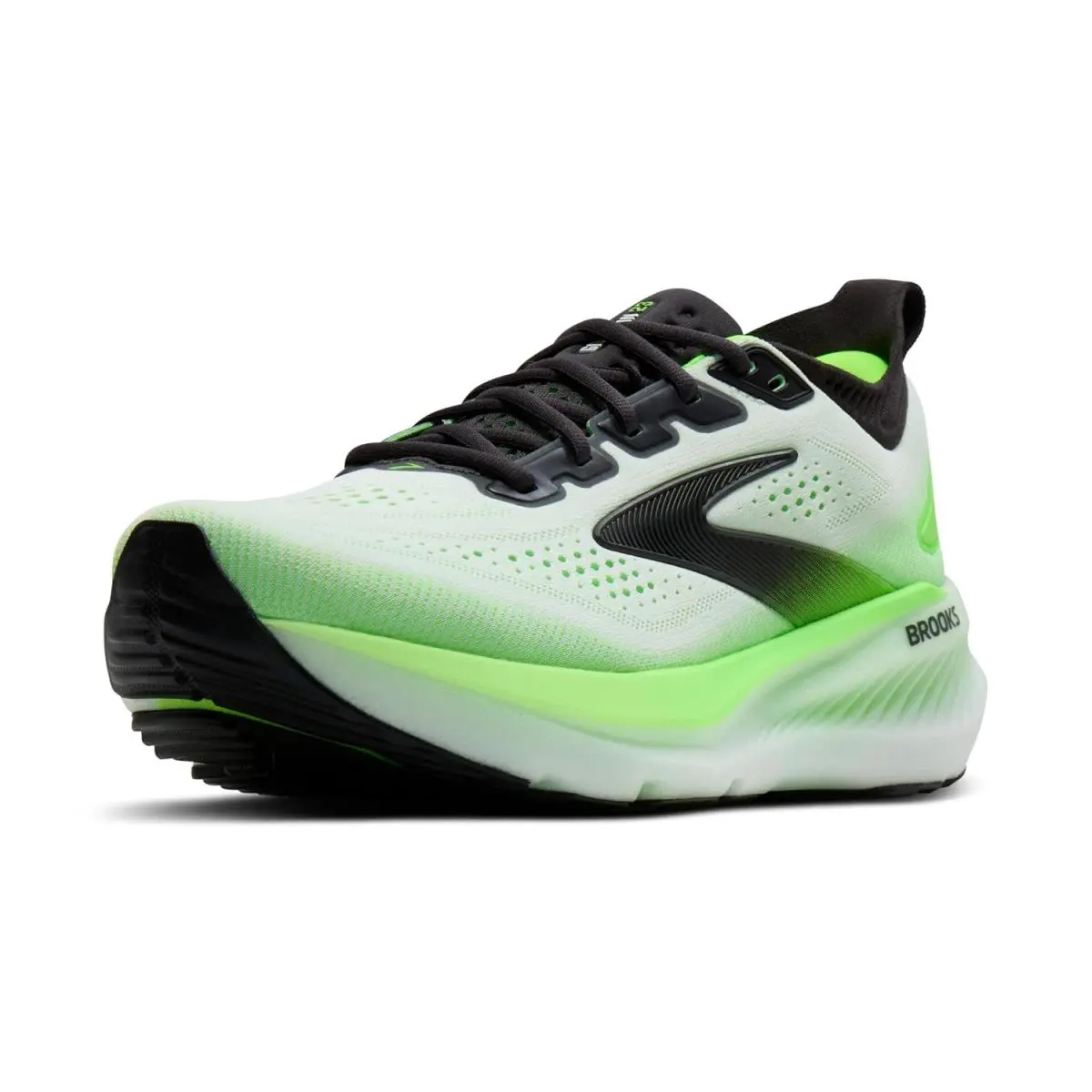 Brooks shoes - White/Black/Gum 4