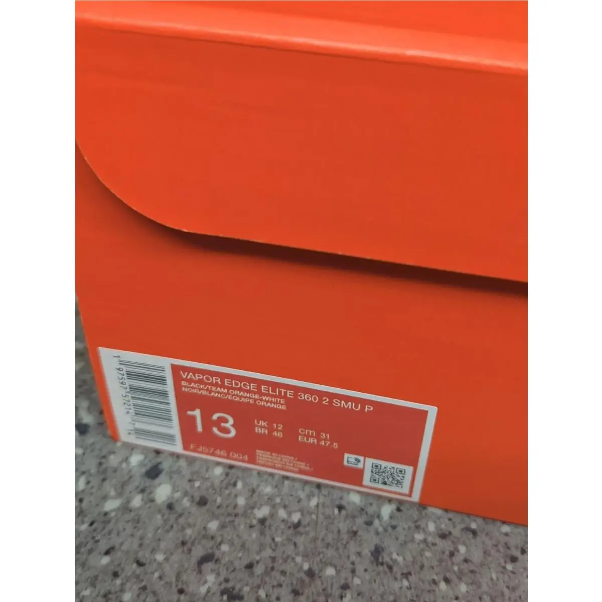 Nike shoes - Nike Vapor Edge - Vapor Edge - FJ5746 004 - Black 5