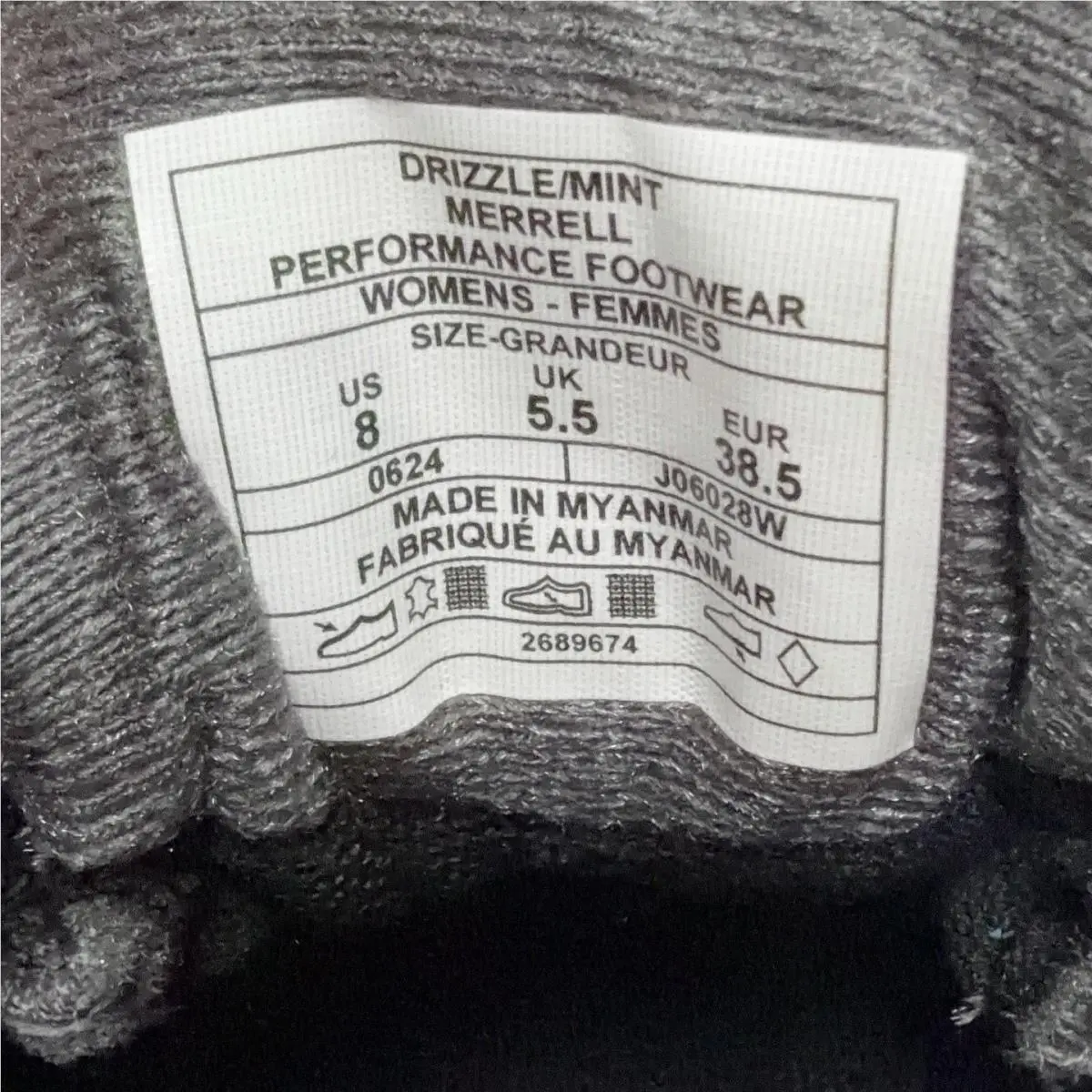 Merrell shoes - Merrell Moab 2 WP - Moab - J06028W - Gray 7
