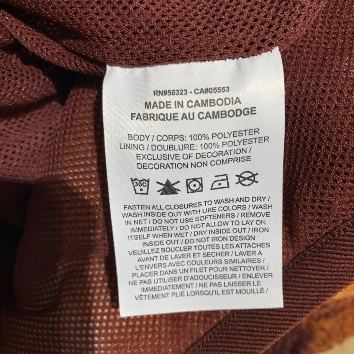 Nike clothing - FZ0896-272 - FZ0896-272 - Orange, Brown, White, Purple 5