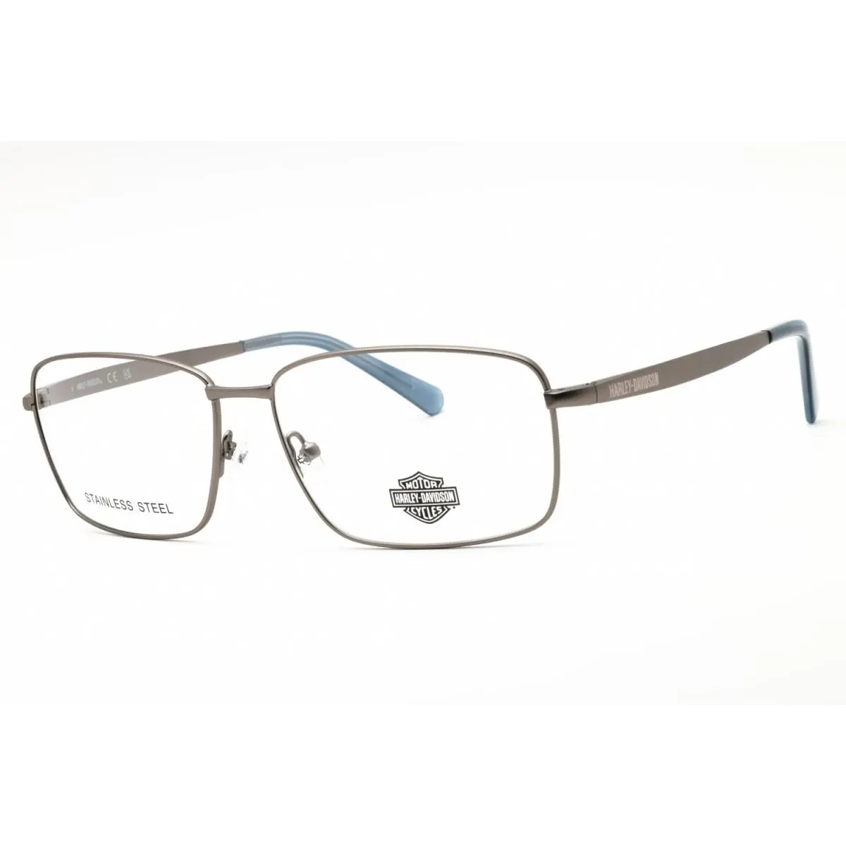Harley Davidson HD50100 011 Matte Light Nickeltin 62mm Eyeglasses