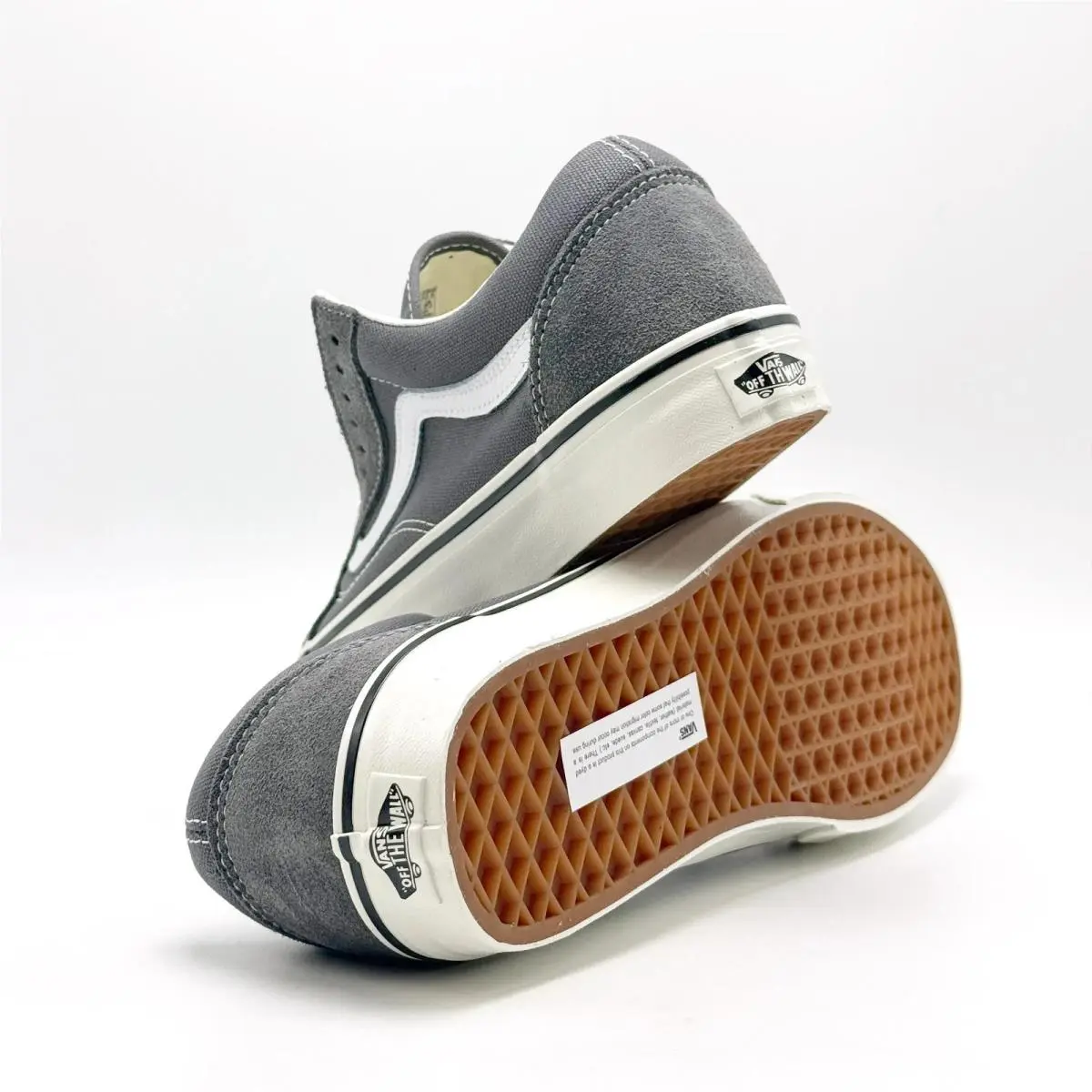 Vans shoes - Vans Old Skool - Old Skool - VN000D7ZPWT - Pewter Grey 1