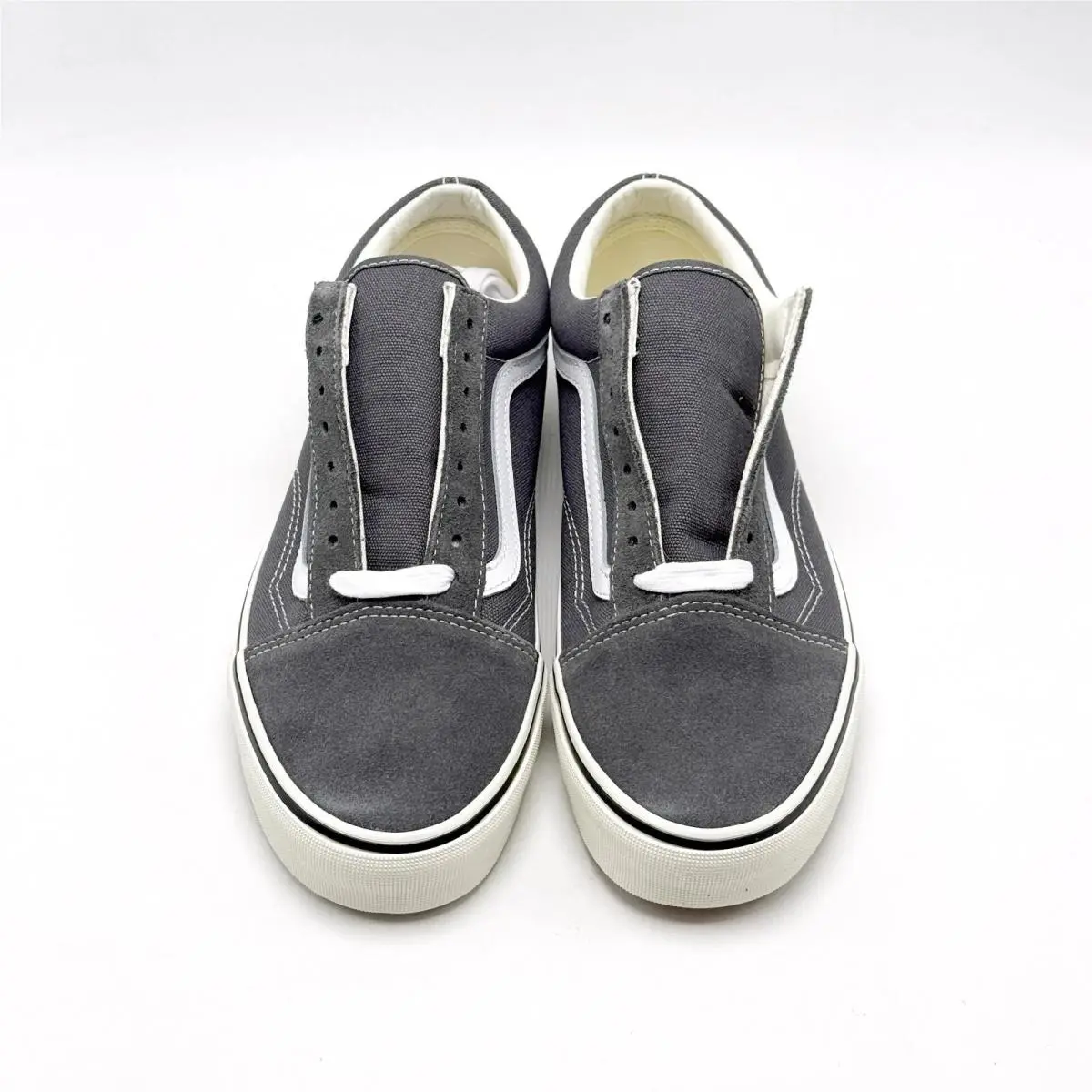 Vans shoes - Vans Old Skool - Old Skool - VN000D7ZPWT - Pewter Grey 5