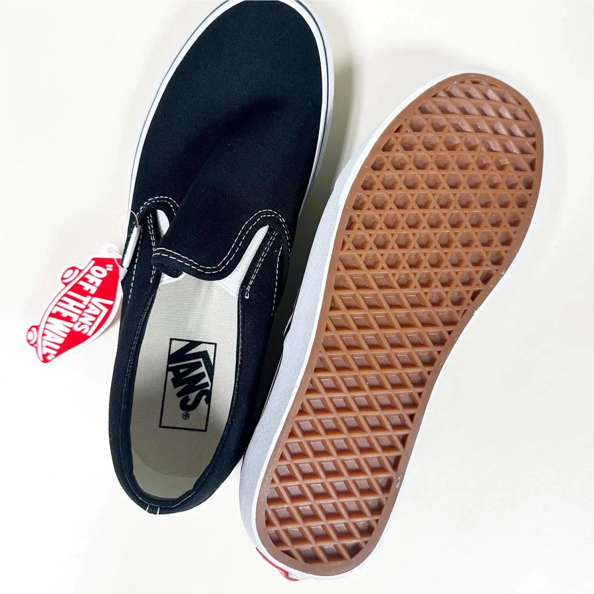 Vans shoes - Vans Classic Slip-On - Classic - VN000EYEBLK - Black / True White 5