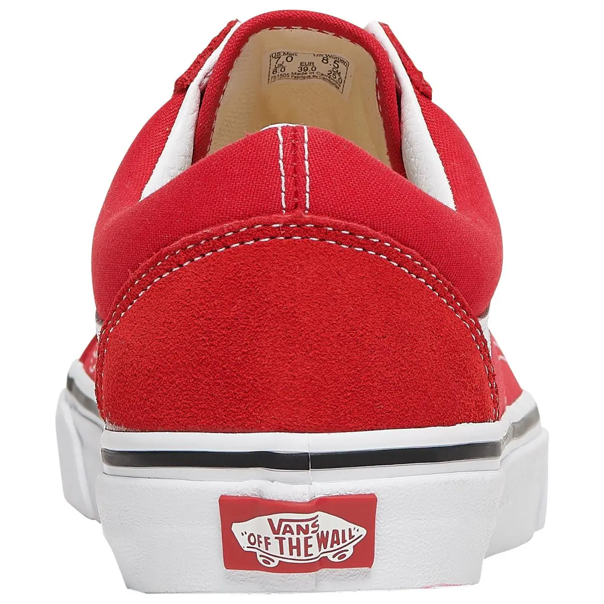 Vans shoes - Red/White 6