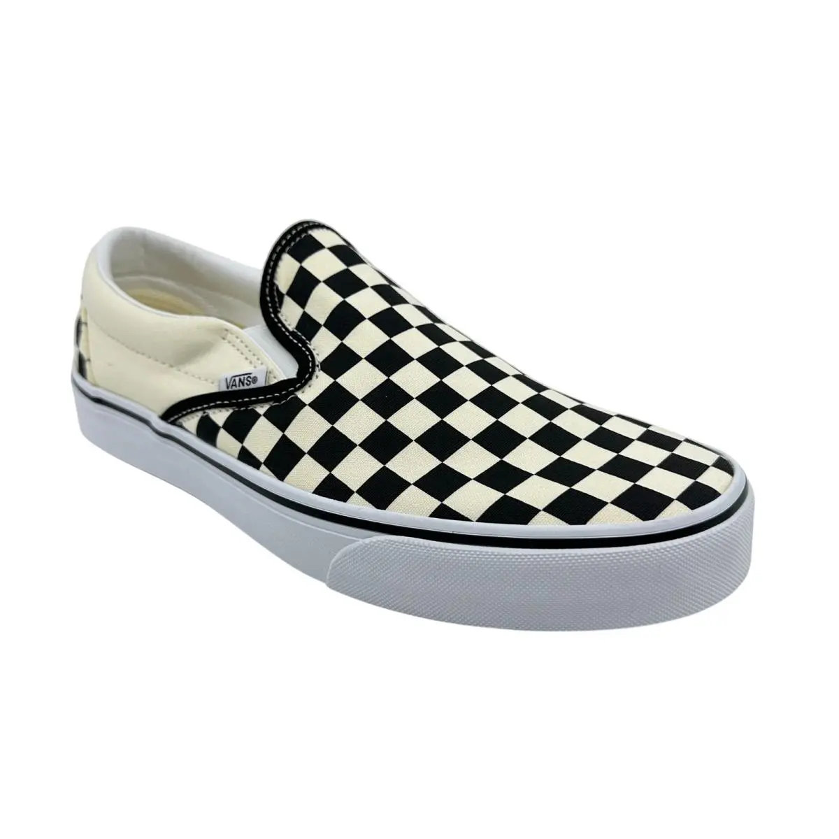 Vans shoes - VANS Slip On - Slip - VN0A4BHOTYQ - Black, Manufacturer: Checkerboard Black White 0