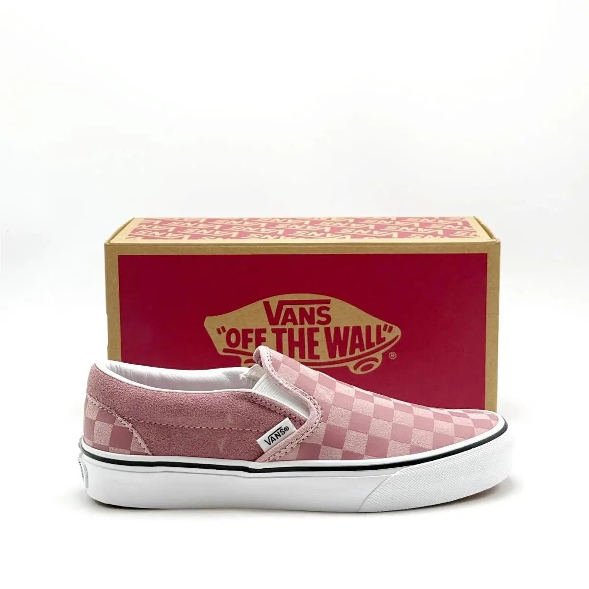 Vans shoes - Vans Classic Slip-On Skate Shoes - Pink 8