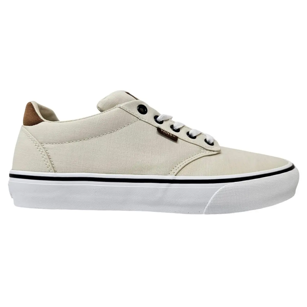 Vans Atwood Deluxe Woven Men`s Skate Sneakers Turtledove VN000CNYDJR - Turtledove