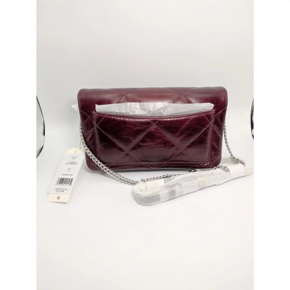 Tory Burch  bag  Crossbody Bag - Handle/Strap: Red, Hardware: Silver, Exterior: Black 9