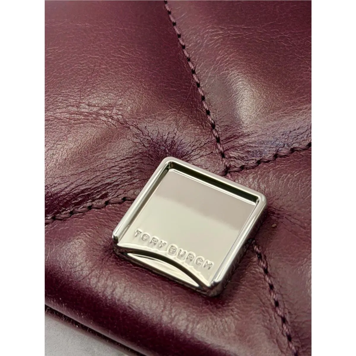 Tory Burch  bag  Crossbody Bag - Handle/Strap: Red, Hardware: Silver, Exterior: Black 8