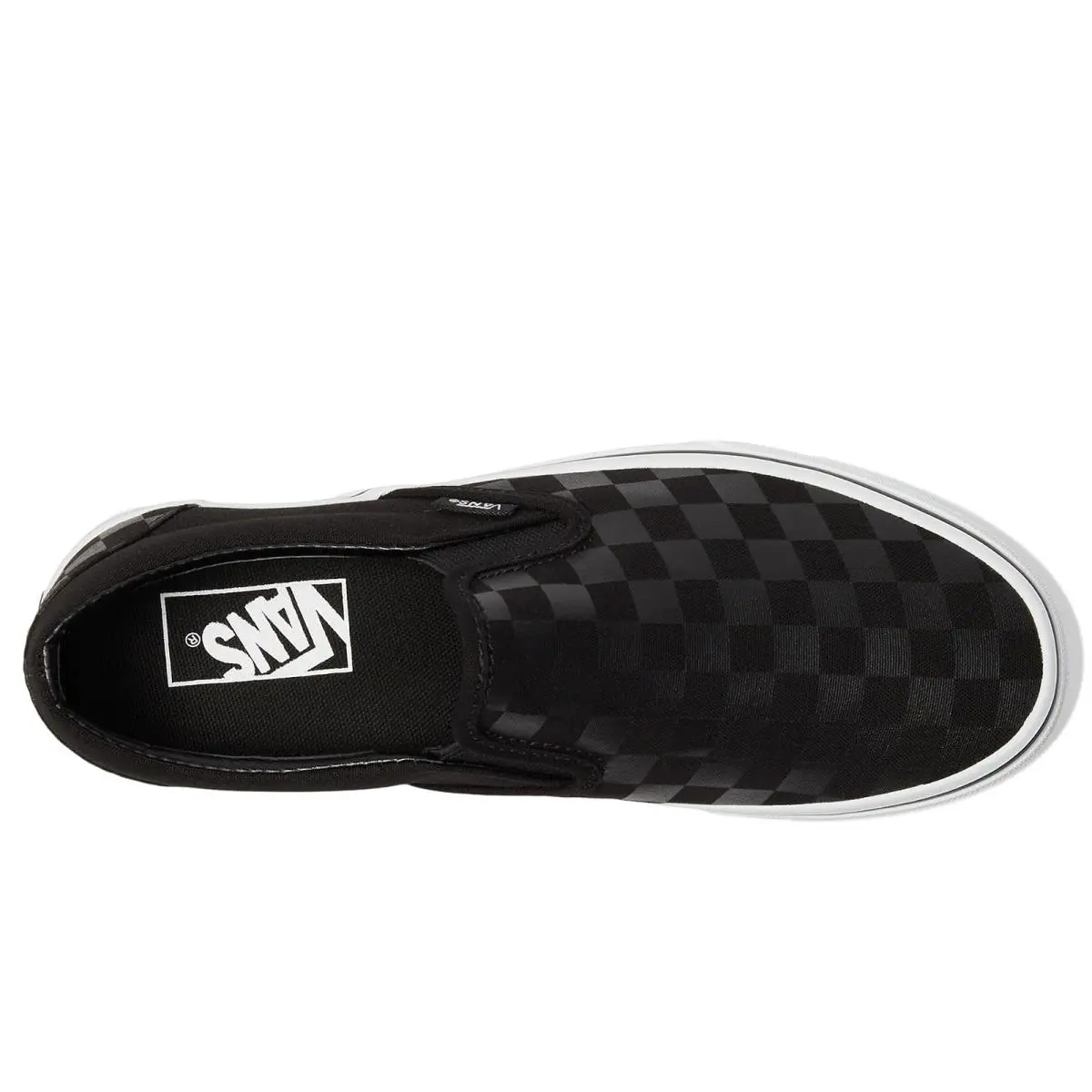 Vans shoes - (Checkerboard) Black/Black 0