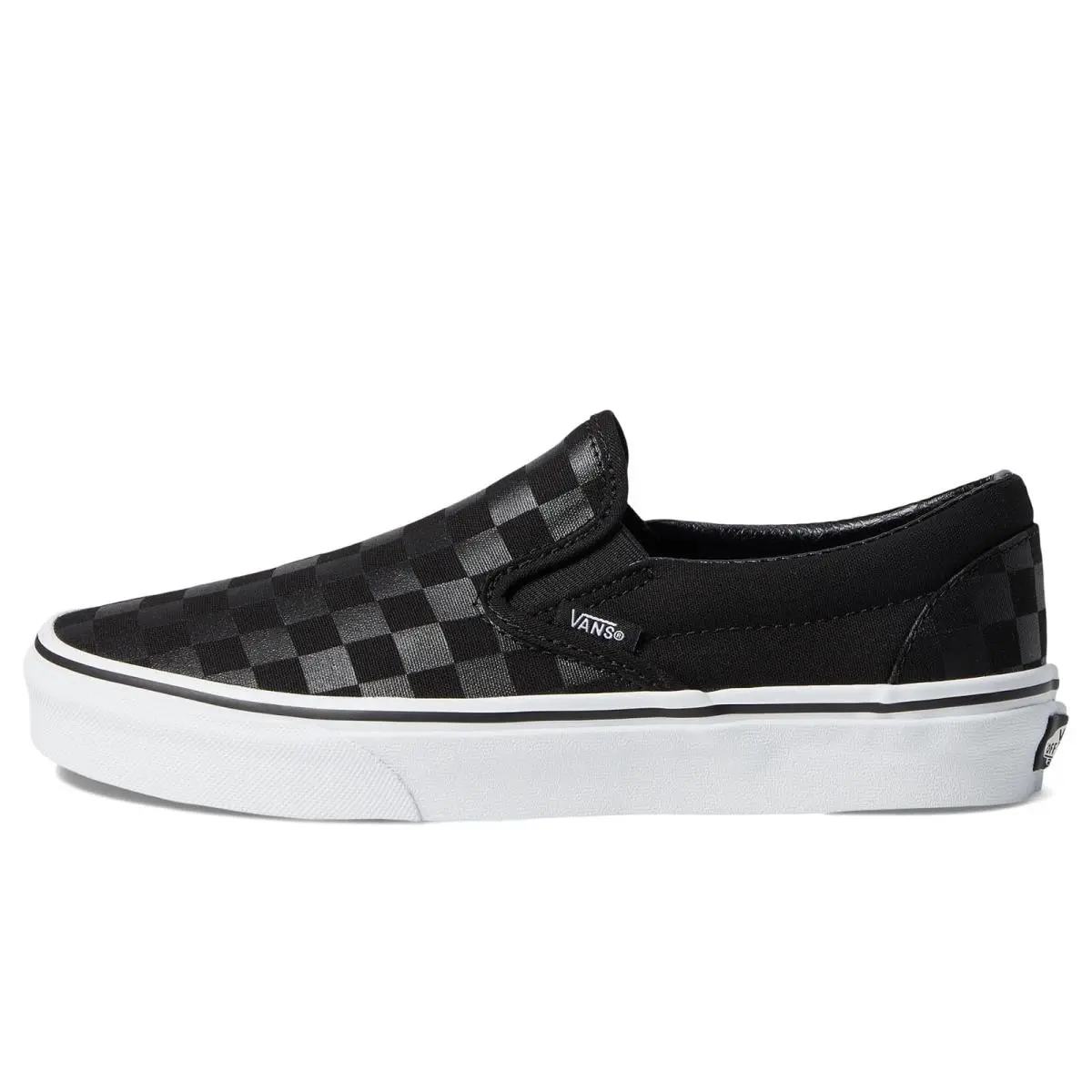 Vans shoes - (Checkerboard) Black/Black 2