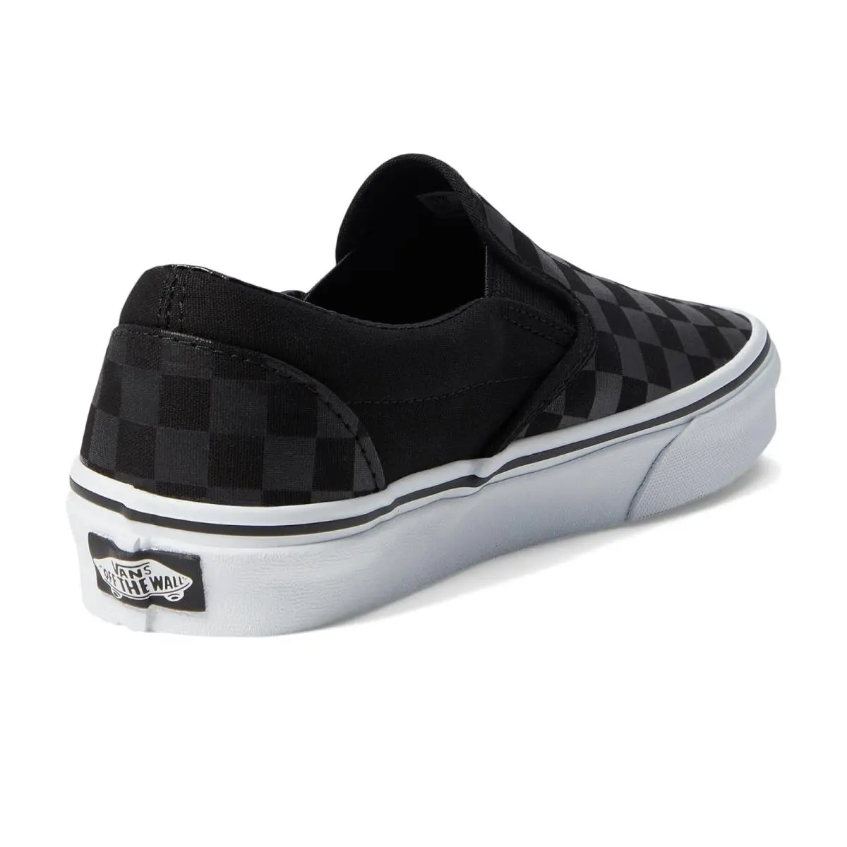 Vans shoes - (Checkerboard) Black/Black 3