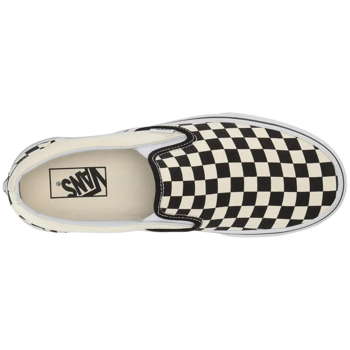 Vans shoes - (Checkerboard) Black/Black 24