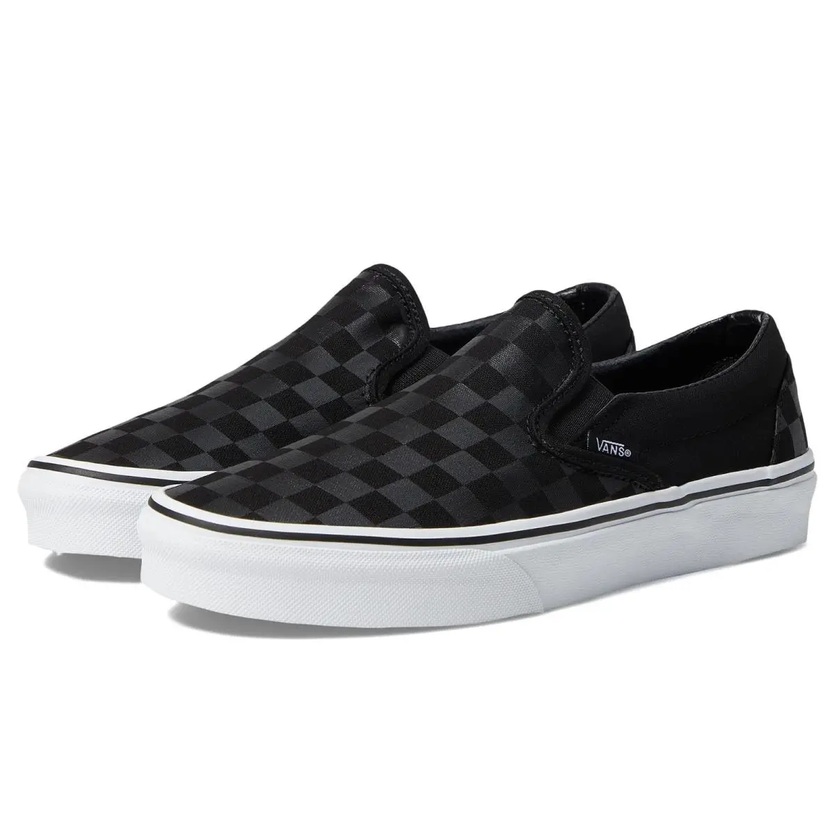 Vans shoes - (Checkerboard) Black/Black 5