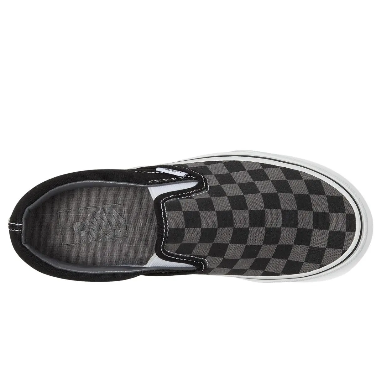 Vans shoes - (Checkerboard) Black/Black 12