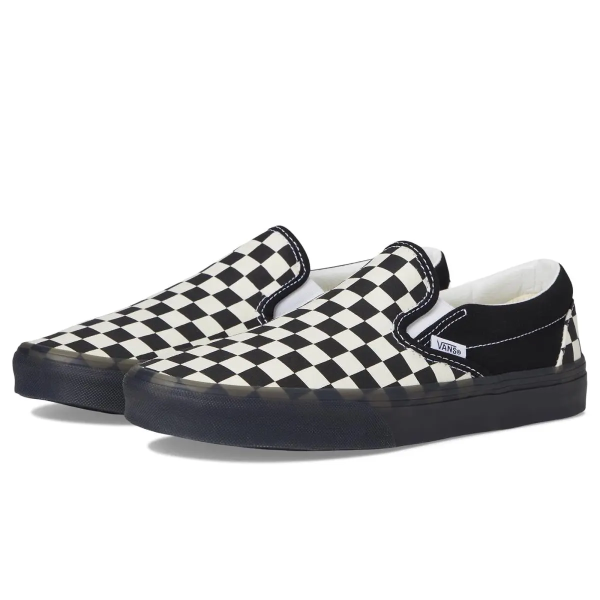 Vans shoes - (Checkerboard) Black/Black 30