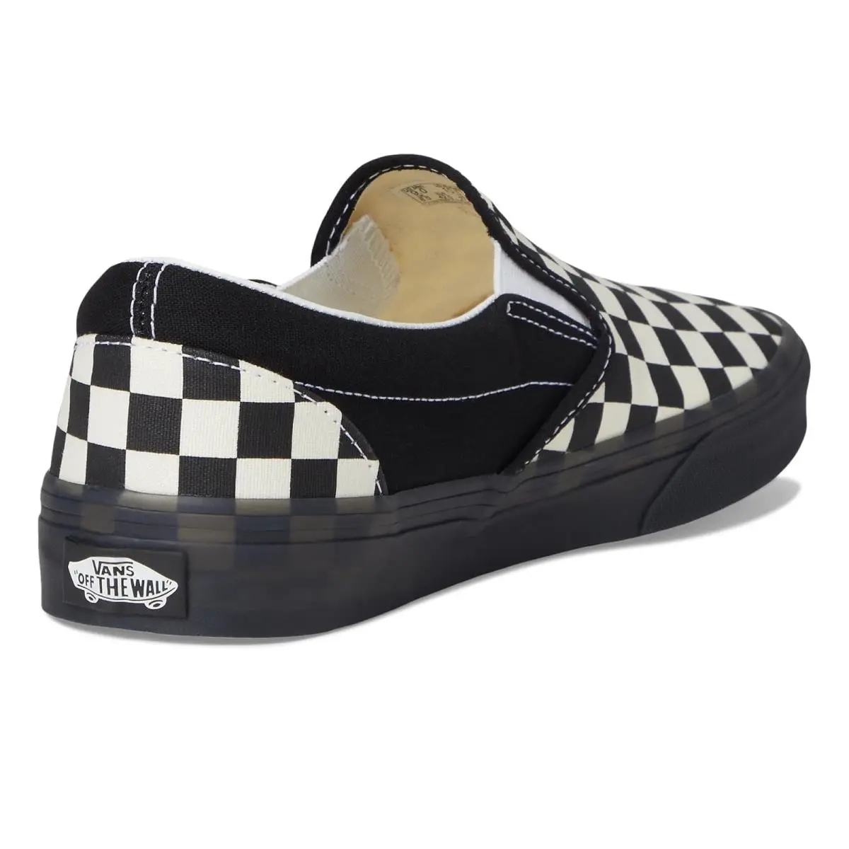 Vans shoes - (Checkerboard) Black/Black 34