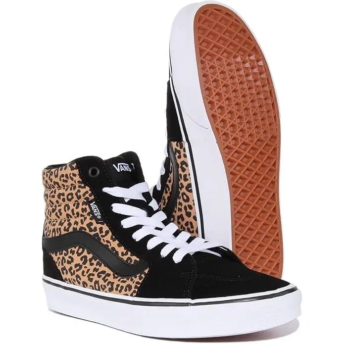 Vans shoes - Cheetah Black White 4