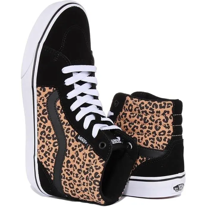 Vans shoes - Cheetah Black White 10