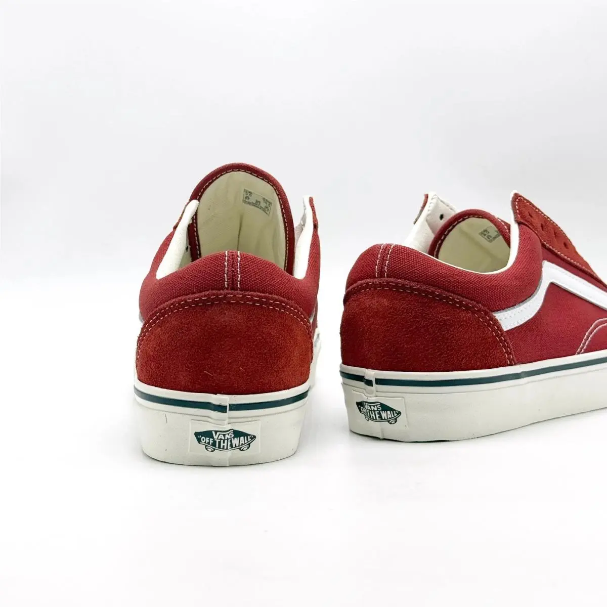 Vans shoes - Vans Old Skool - Old Skool - VN000D7ZGWR - Poppy Ember Red / True White 6