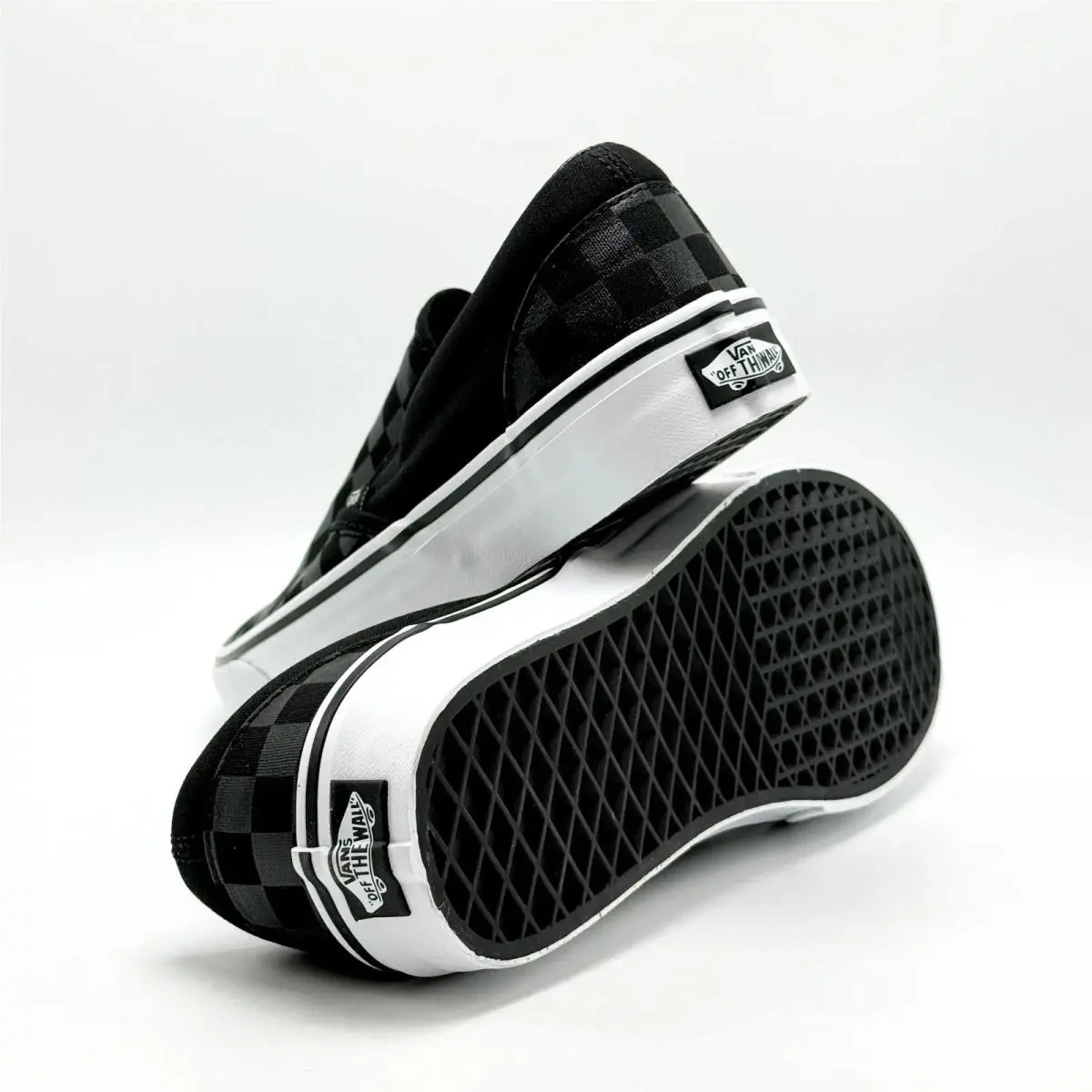 Vans shoes - Checkerboard Black / Black 6