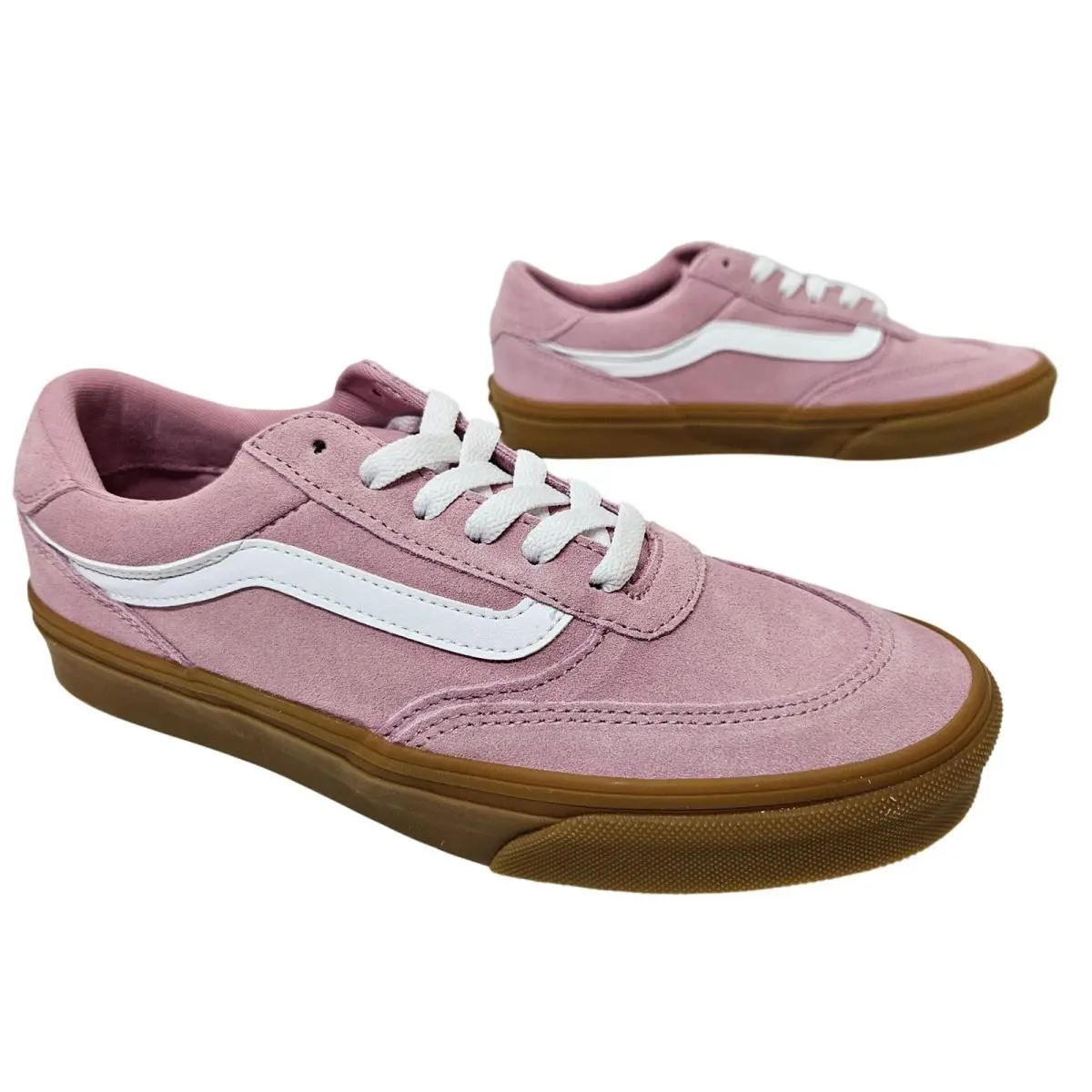 Vans shoes - Brooklyn LS - Brooklyn - VN000D7UEN7 - Pink Dawn / White / Gum 0