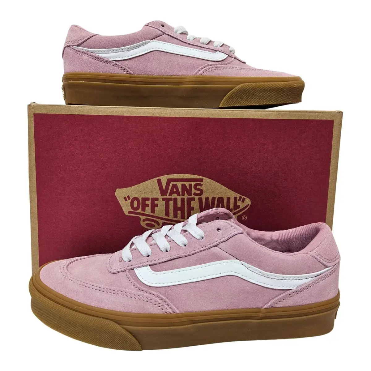 Vans shoes - Brooklyn LS - Brooklyn - VN000D7UEN7 - Pink Dawn / White / Gum 9