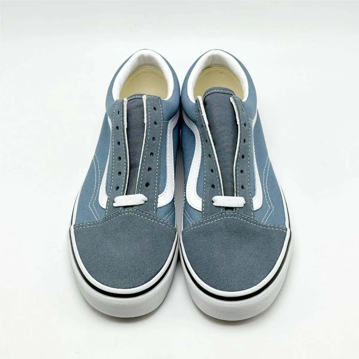 Vans shoes - Vans Old Skool - Old Skool - VN000D9YRV2 - Color Theory Stormy Weather / True White 0