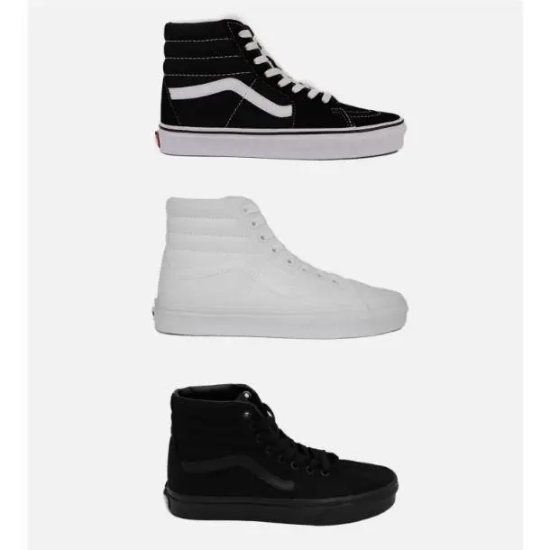 Vans shoes - VANS SK8 - Black and White 2