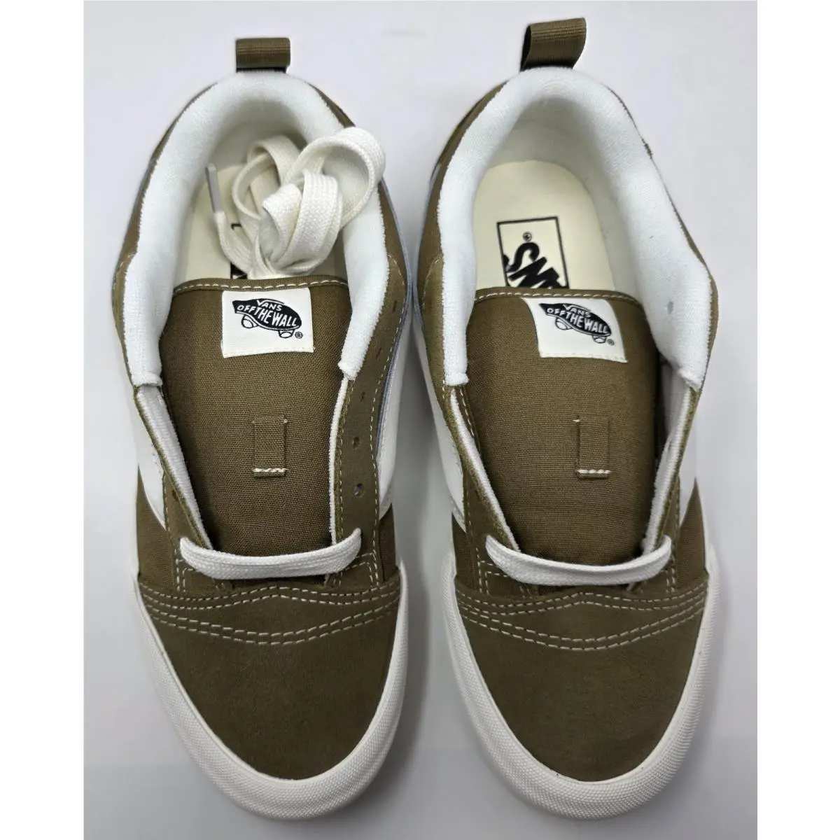 Vans shoes - VANS Knu Skool - Knu Skool - VN000D22OVB - Olive Brown 13