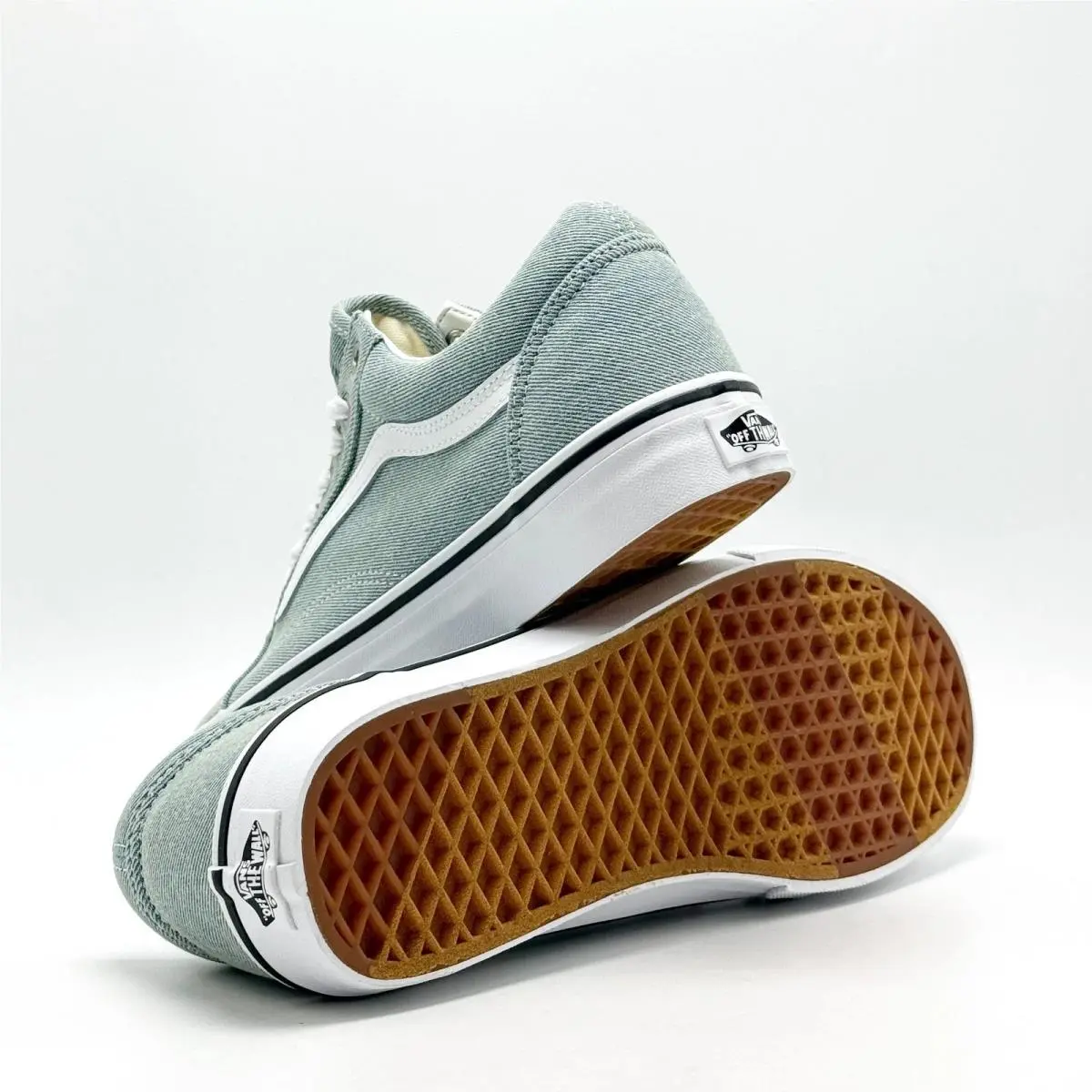 Vans shoes - Vans Old Skool - Old Skool - VN000Z90Y6Z - Denim Blue / White 7