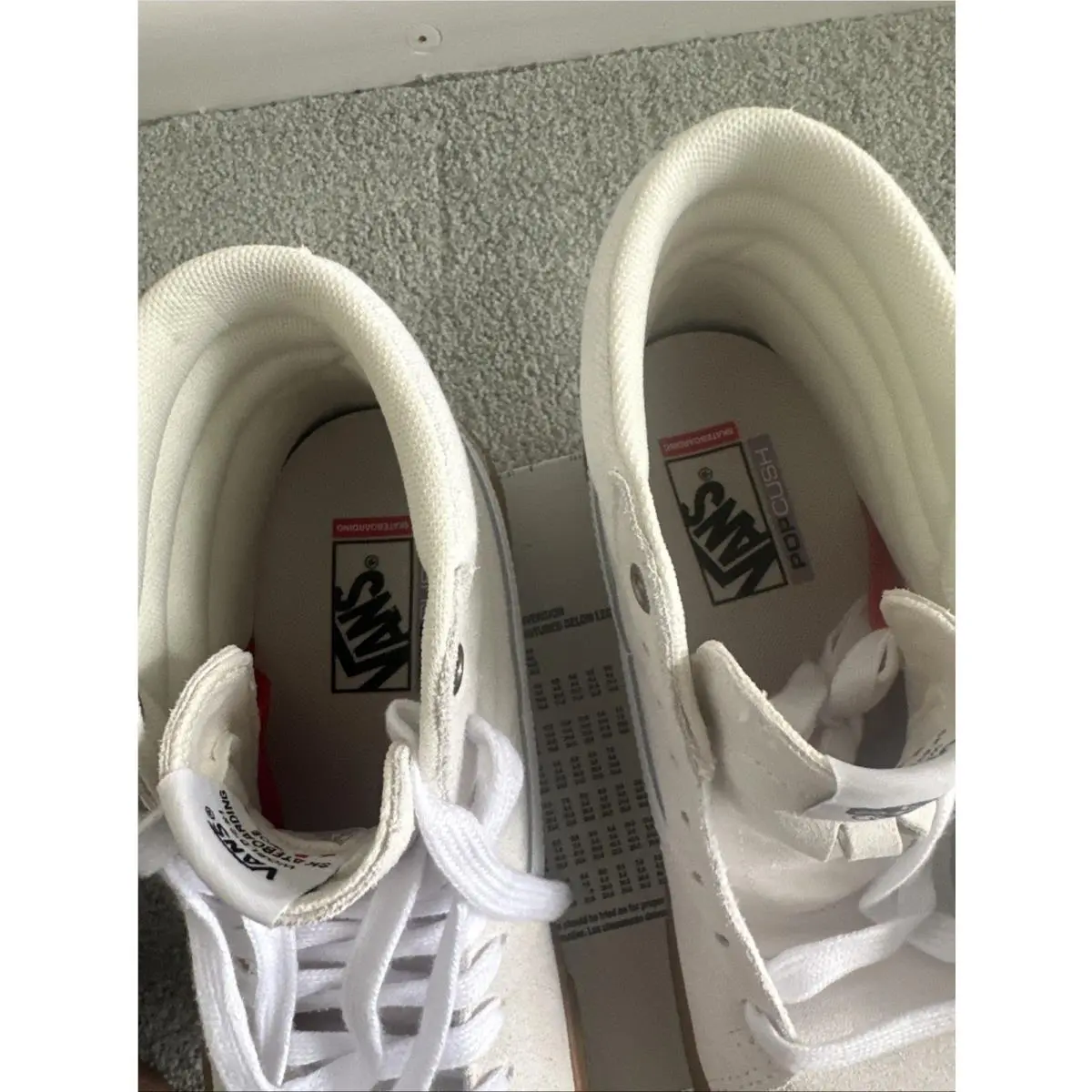 Vans shoes - VANS Sk8-Hi - VN0A5FCC9DH - Crepe Ivory White, Manufacturer: Crepe White/Gum 3