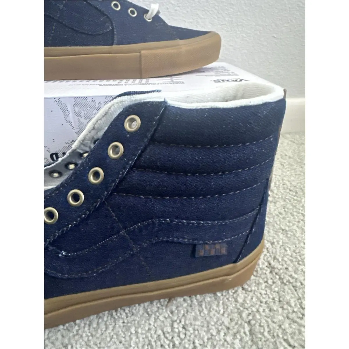 Vans shoes - VANS Sk8-Hi - VN0A5FCCBJB - Blue 1