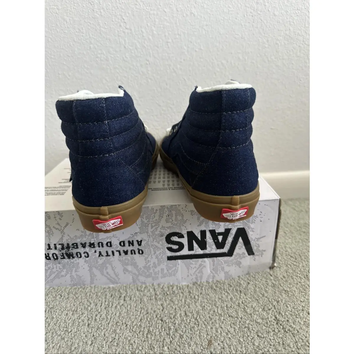 Vans shoes - VANS Sk8-Hi - VN0A5FCCBJB - Blue 5